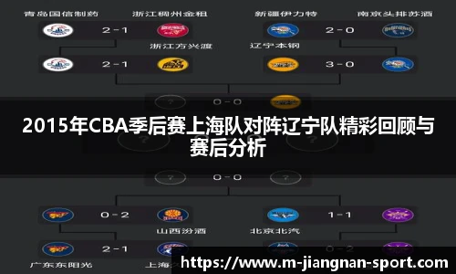 2015年CBA季后赛上海队对阵辽宁队精彩回顾与赛后分析